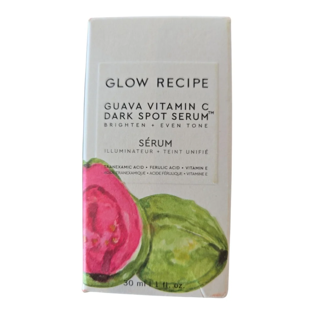 Glow Recipe NIB Guava Vitamin C Dark Spot Serum Full Size 1oz 30ml Brighten